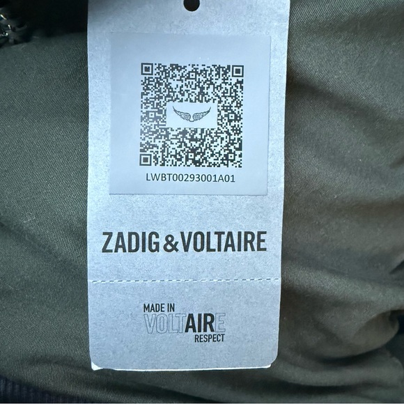 Zadig & Voltaire 'Rock' Leather Belt Women's, Black Glossy - Picture 3 of 8